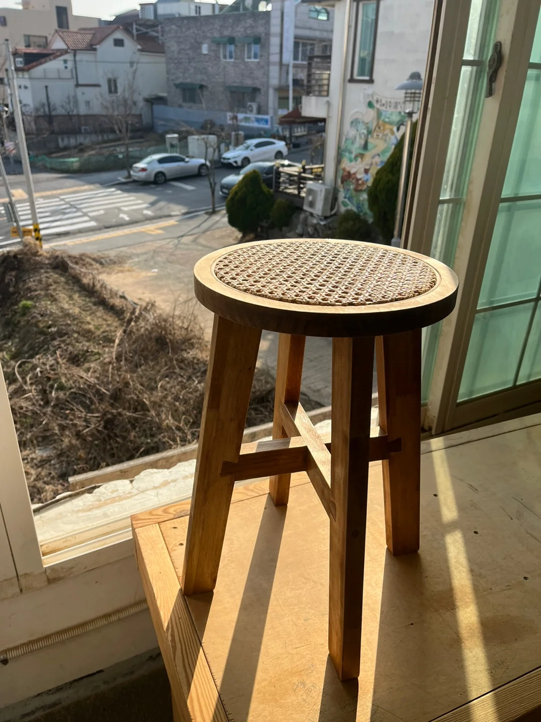 케인골조 DIY반제품 나무간이의자 스툴 화분받침 케인재료 상세 이미지 65