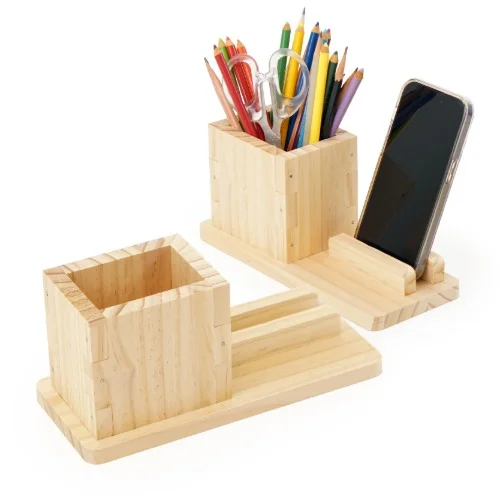 [휴대폰홀더 연필꽂이] 휴대폰 거치대 펜꽂이 목공 체험 재료 목공 diy 수업 목공 키트