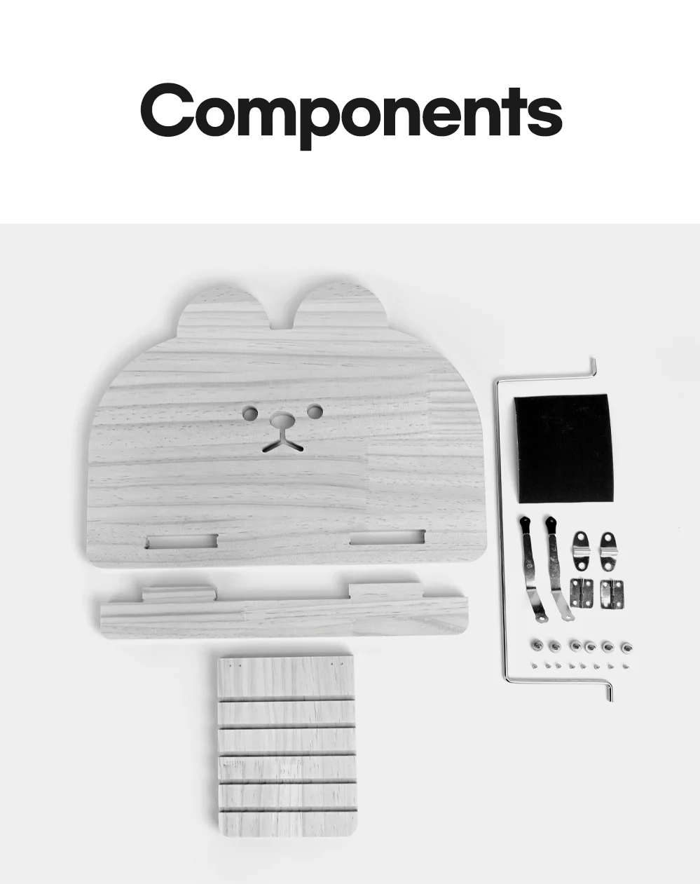 목공 체험 diy 독서대 곰돌이 북홀더 책거치대 키트 재료 반제품 만들기 쓸모좋은목공키트 상세 이미지 91
